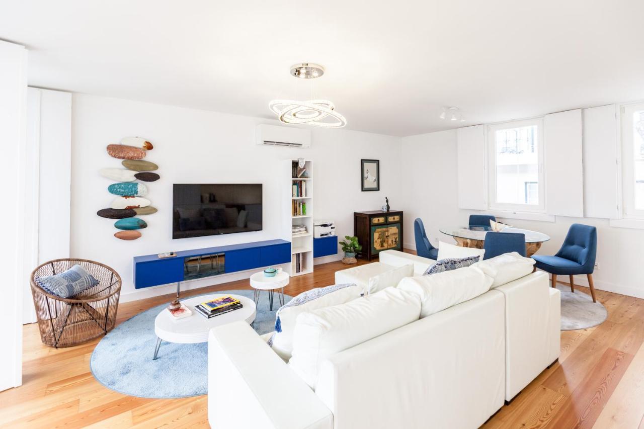 Lejlighed Flh Mouraria Blue Design With Parking & Pool Lisboa